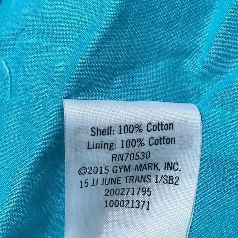 Janie and Jack Turquoise blue sleeveless dress…S81